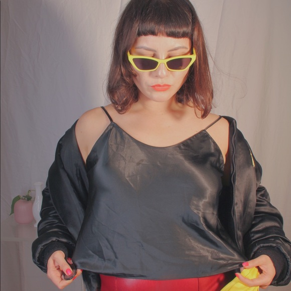 Calvin Klein Black Silky Camisole - Picture 2 of 7